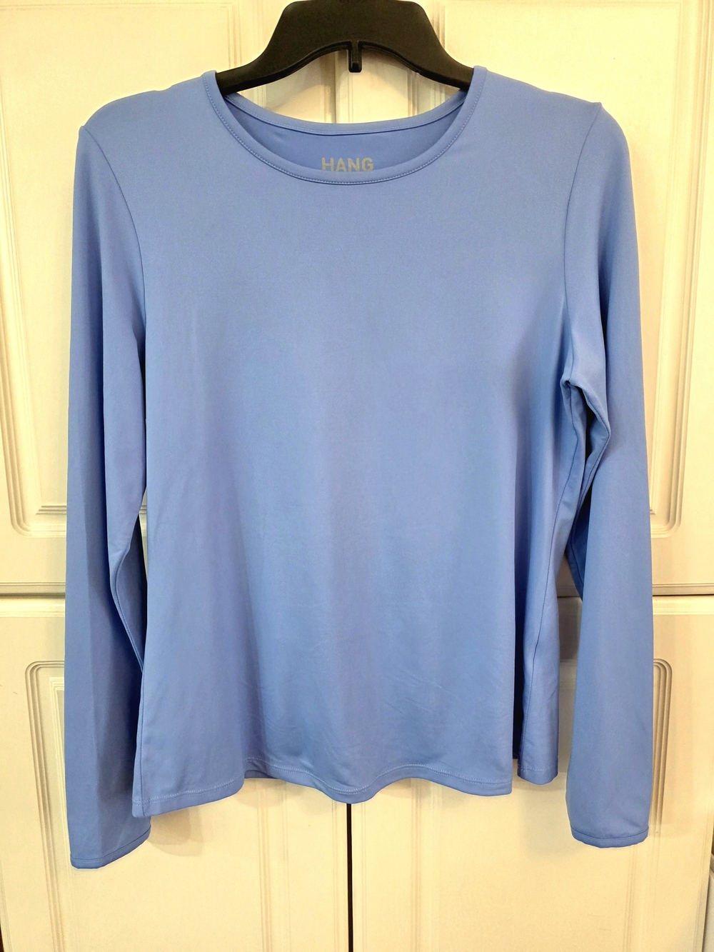Women's Hang Ten Light Blue Long Sleeve Sun Shirt - Medium- Like New